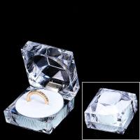 ราคา Earnail Stand Gift Box Jewelry Box Jewelry Storage Box Ring Box Acrylic Flower Box Acrylic Transparent Crystal Box (20220884951)