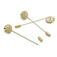 ราคา 1ชุด60มม 14K หมุดทองเหลืองชุบทองสำหรับเครื่องมือทำเครื่องประดับเข็มกลัด DIY (21035288521)