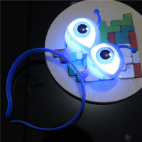 ราคา Novelty LED Headwear Futuristic LED Hairbands Flashing Alien Eyeball Hair Hoops Glow in the Dark Party Accessories LED Halloween Headbands (20242599598)