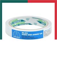 ราคา เทปเยื่อกาว เทปกาว 2 หน้า 12mm 18mm 24mmsx10หลา คุณภาพสูง No 22A KIKUSUI คิคูซุย สองหน้าบาง UBMarketing (21447141607)