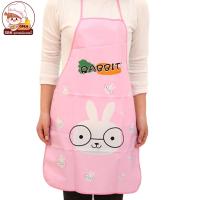 ราคา ผ้ากันเปื้อน PVC กันน้ำ ลายการ์ตูน ผ้ากันเปื้อนพลาสติกพีวีซี (13620523932)