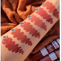 ราคา มีCOD ของแท้ ถูก ลิปสติก ลิปกลอส ลิปแมท เซ็ตลิปสติก 6 แท่ง Lip Matte Karite ลิปจุ่มเนื้อแมท โทนนู้ดๆ ติดทน กันน้ำมาก มีให้เลือก 6 เฉดสี (7425616275)