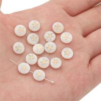 ราคา DIY ลูกปัดเปลือกหอยน้ำจืดธรรมชาติทำด้วยมือฟอยล์สีทอง2ชิ้น ถุงพร้อมลายหัวใจดาวพระจันทร์สำหรับเครื่องประดับทำเครื่องเพชรต่างหูสร้อยข้อมือสร้อยคอ (19340099613)