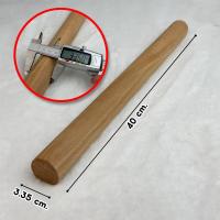 ราคา ไม้นวดแป้ง ที่นวดแป้ง ขนมปัง แบบหนา ไม้เนื้อแข็ง และ ไม้มะเกลือสีเข้ม ขนาด 24 50 ซม พร้อมส่ง (20639596390)