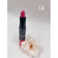 ราคา H789 ลิปสติก2หัว 2 In 1 ลิปสติกลิปกลอสเนื้อมันวาว สีสวย สินค้าพร้อมส่ง (16946263299)