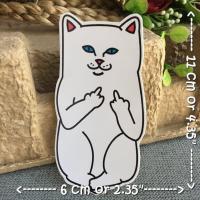 ราคา แมวกวน สติกเกอร์ เคลือบกันน้ำ ติดกระเป๋าเดินทาง มอเตอร์ไซค์ Laptop เคสโทรศัพท์ กระบอกน้ำ Waterproof Decal Sticker (7373940402)
