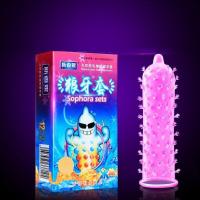 ราคา MOGU ถุงยางอนามัย แบบขรุขระเกลียว ขนาด 52 54 มม 1 กล่อง จำนวน 10 ชิ้น (17795096892)