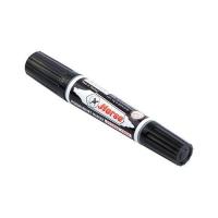 ราคา P29 ปากกามาร์คเกอร์ 2 หัว ตราม้า หมึก สีดำ ปากกามาร์คเกอร์ ชนิด 2 หัว สะดวกด้วยหัวปากกา 2 รูปแบบในด้าม หมึกกัน (21087966505)