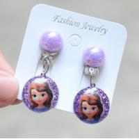 ราคา ต่างหูหนีบเด็ก ลายการ์ตูน พร้อมส่ง (21509055003)