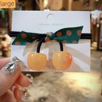 ราคา lovemango ยางรัดผมเชอร์รี่น้อยแสนหวาน น่ารัก เกาหลี ยางรัดผมผลไม้ (8334781891)