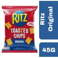 ราคา Ritz Toasted Chips Original 45g ริทซ์ โทสเต็ดชิปส์รสต้นตำรับ 45กรัม (20569693885)