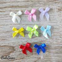 ราคา โบว์ผ้าตกแต่งคละสี สีล้วน (21626061624)