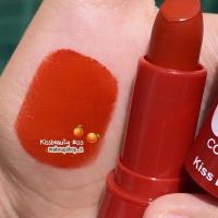 ราคา มีCOD ของแท้ ถูก ลิป ลิปสติกน้องแมวเหมียว โทนส้มๆแดงๆ เนื้อแมท สีชัด Kiss Beauty Cat Claw Lipstick แพคเกจคือน่ารักมาก ทาสแมวเลิฟสิ่งนี้ (7468830016)