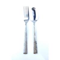 ราคา ช้อนส้อมสแตนเลสปลายตรง เกรด A เนื้อหนา ช้อนส้อม ช้อนสแตนเลส ช้อนทานข้าว ช้อนสแตนเลสสีเงิน ราคาโรงงาน (14938242909)