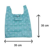 ราคา มาใหม่ ถุงผ้าช้อปปิ้ง กันน้ำ พับได้ ถุงผ้าลดโลกร้อน Shopping Bag ถุงผ้าพับได้ กระเป๋าผ้าพับเก็บได้ 6 แบบ (4138332818)