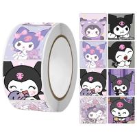 ราคา 500ชิ้น ม้วน1นิ้ว Sanrio Mymelody Kuromi Pochacco ดินสอสีสติกเกอร์ชินจัง (21340790909)