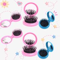 ราคา หวีกระจกพับได้ หวีกระจก หวีพกพา หวีพร้อมกระจก หวีพับได้ หวีกระจกพกพา หวีพร้อมกระจกสีพาสเทล (19283369654)