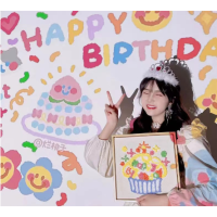 ราคา พร้อมส่งในไทย โปรเจคเตอร์วันเกิด ครบรอบ ไฟถ่ายรูป Birthday projector วันเกิด โปรเจคเตอร์จิ๋ว โปรเจคเตอร์ถ่ายรูป JJ888Shop (21275060680)