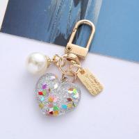 ราคา Personalized Love Keychain Handmade Resin Charm Cute Love Accessory Fragmented Love Keychain Resin Keychain Pendant (19714157221)