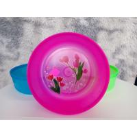 ราคา ขัน ขันพลาสติก ขันน้ำ ขันตักน้ำ ขันอาบน้ำ ขันน้ำทรงกลม ใบใหญ่ ขนาด20 และ 22ซม สีหวาน มีลายดอกไม้ (16848028058)
