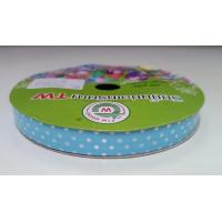 ราคา ริบบิ้นลายจุด ตราTW เบอร์2 ยาว50หลา ริบบิ้นพับเหรียญโปรยทาน (19669144366)