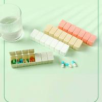 ราคา กล่องใส่ยาประจำสัปดาห์ 7 ช่อง กล่องใส่ยา 7 วัน กล่องใส่แท็บเล็ตรายสัปดาห์ กล่องวิตามินรายวัน (19265537681)