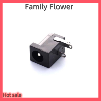 ราคา Family Flower Flash Sale 10pcs PCB MOUNT 5 5x2 1mm FEMALE DC Power Jack PLUG SOCKET CONNECTOR สีดำ (21422581914)