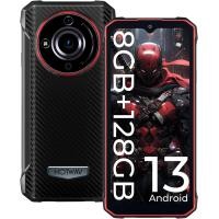 ราคา T7 HOTWAV 2024 สมาร์ทโฟนกลางแจ้งไม่มีสัญญา6 52นิ้วHD Android 13กลางแจ้ง4GB 128GBขยายได้กันน้ำ6280MAh8MP 20MPซิมคู่4G (21749353846)