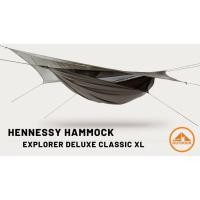 ราคา ็Hennessy Hammock Explorer Deluxe Classic XL เปลมุ้งพร้อมฟรายชีท เปลเดินป่านำ้หนักเบาเหมาะทุกสภาพอากาศ (21703485362)