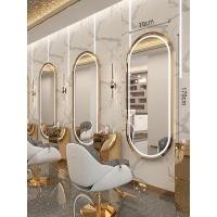 ราคา BAIERDI MALL ร้านตัดผมเสริมสวยร้านดังชาญฉลาดกระจกแขวนผนังร้านทำผมเคาน์เตอร์กระจกด้านเดียวติดผนังร้านทำผมกระจก LED กระจกพิเศษ (21525524547)