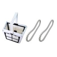 ราคา Beverly Ultra Fine Filter Basket for Dolphin Robotic Pool Cleaners S50 S100 Active 10 15 T15 Pool Cleaner Timing Track Durable Easy Install (21517003720)