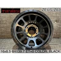ราคา Zeus z03 by lenso ล้อแม็กขอบ16 กว้าง8 5 มือ1 ราคาต่อวง สีดำด้าน ฟรีแหวนกันสั่น จุ๊บยางpacific (21383134653)