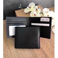 ราคา COACH กระเป๋าสตางค์ ID BILLFOLD WALLET F67630 QB BK BLACK (15735268475)
