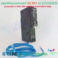 ราคา Schneider เซอร์กิตเบรกเกอร์กันดูด RCBO ชนิด1P 10A 40A ลูกย่อยกันดูด กันไฟรั่ว ป้องกันไฟดูด ป้องกันไฟรั่ว ชไนเดอร์ circuit breaker (8701373267)
