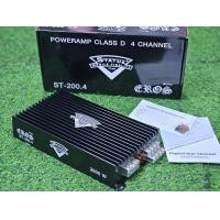 ราคา 4แชลแนล STATUS แบรนด์แท้ คลาสดี 4CH ST 200 4 3000w เพาเวอร์แอมป์ class d 4ch (21473032548)