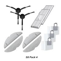 ราคา Roborock S8 Pro ของแท้อะไหล่เครื่องดูดฝุ่นพิเศษถุงม็อบกรองฝุ่นสำหรับ Roborock S8S8 S8โปร (18281561875)