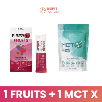 ราคา BeFitBalance Set ดูแลระดับน้ำตาลในเลือด FIBER X 1กล่อง MCT X C8 1 ถุง (21514007017)