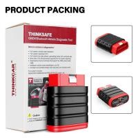 ราคา Thinkcar Thinksafe OBD2บลูทูธสแกนเนอร์อ่านรหัสรถทุกระบบสแกน5รีเซ็ต OBD 2เครื่องมือวิเคราะห์อัตโนมัติ PK Thinkdiag (21213415230)