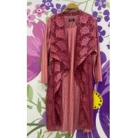 ราคา เดรสพลีท ปกลูกไม้ เดรสยาว ลูกไม้ ชุดไปงาน ชุดไปเที่ยว งานแต่ง งานบวช (17166596379)