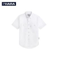 ราคา Hara เสื้อเชิ้ต Hara Classic สองกระเป๋าพร้อมกระดุมเหล็ก HMGS 901624 เลือกไซส์ได้ (20873903359)