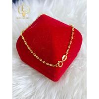ราคา Keen jewelry สร้อยข้อมือทองแท้ สร้อยข้อมือผู้หญิง สร้อยข้อมือ 9K ของแท้ สร้อยข้อมือ 9K อิตาลี ลายกุชชี่ 1 8 มิล สีทอง มีใบรับประกันจากทางร้าน (18152094223)