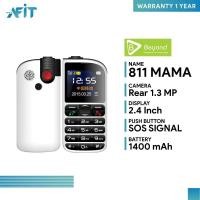 ราคา มือถือปุ่มกด Beyond 811mama รองรับสังคมผู้สูงวัย มีปุ่ม SOS ฉุกเฉิน แบตเตอรี่สแตนบาย 7 วัน ll ประกันศูนย์ไทย 1 ปี (15104708900)