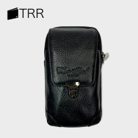 ราคา THAILEATHERGOODS กระเป๋าใส่มือถือสมาร์ทโฟน หนังแท้ กระเป๋าหนังร้อยเข็มขัด คาดเอวห้อยเอว ทรงตั้งฝาหน้ายาว รุ่น3ช่อง (11906501865)