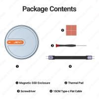 ราคา JEYI 2230ม 2 NVMe SSD พร้อม Magsafe สำหรับ iPhone 15 Pro Max ProRes USB 3 2 10Gbps สำหรับ Macbook ipad Pro laptop (21723039167)