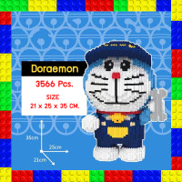 ราคา ตัวต่อ บล็อคตัวต่อ ตัวต่อโดราเอมอน โดเรม่อน ชุดตัวต่อแบบเฟือง Doraemon ของเล่นเสริมทักษะ ของขวัญ ของตกแต่งสะสม สินค้าพร้อมจัดส่ง (21554603019)