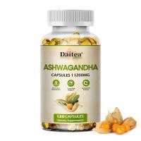 ราคา อาหารเสริมสารสกัดจาก Daitea Ashwagandha ลดความเครียดและความวิตกกังวล ปรับปรุงคุณภาพการนอนหลับ สนับสนุนระบบภูมิคุ้มกัน (21552050767)