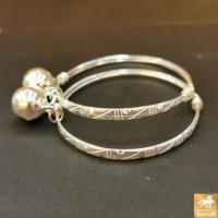 ราคา กำไลข้อเท้าเด็ก เงินแท้ 92 5 น้ำหนัก 2 สลึง 6 สลึง เงินแท้ ไม่ลอก เปอร์เซ็นเต็ม มีใบประกัน ส่งจากร้านทอง มีของแถม (7745152157)