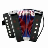 ราคา Mini 7 Key Accordion ทนทาน2 Bass Accordion การศึกษาเครื่องดนตรีของเล่นสำหรับมือสมัครเล่น Beginner ที่ดีที่สุดของขวัญ Black (20921225104)