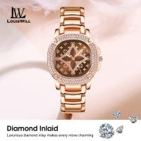 ราคา QtWomen S Watch Women S Quartz Watch Women S Fashion Famous Watch Light Luxury Watch Luminous Diamond Watch Waterproof Quartz Watch Steel Watch Elegant Gift Women S Waterproof Watch Women S Watch Wome