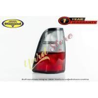 ราคา ไฟท้าย เสื้อไฟท้าย อีซูซุ ดราก้อนอาย ปี 1998 2001 ดราก้อนอาย ISUZU TFR DRAGON EYE ตราเพชร ไดมอนด์ Diamond ขาว แดง 04 460 (17436171267)